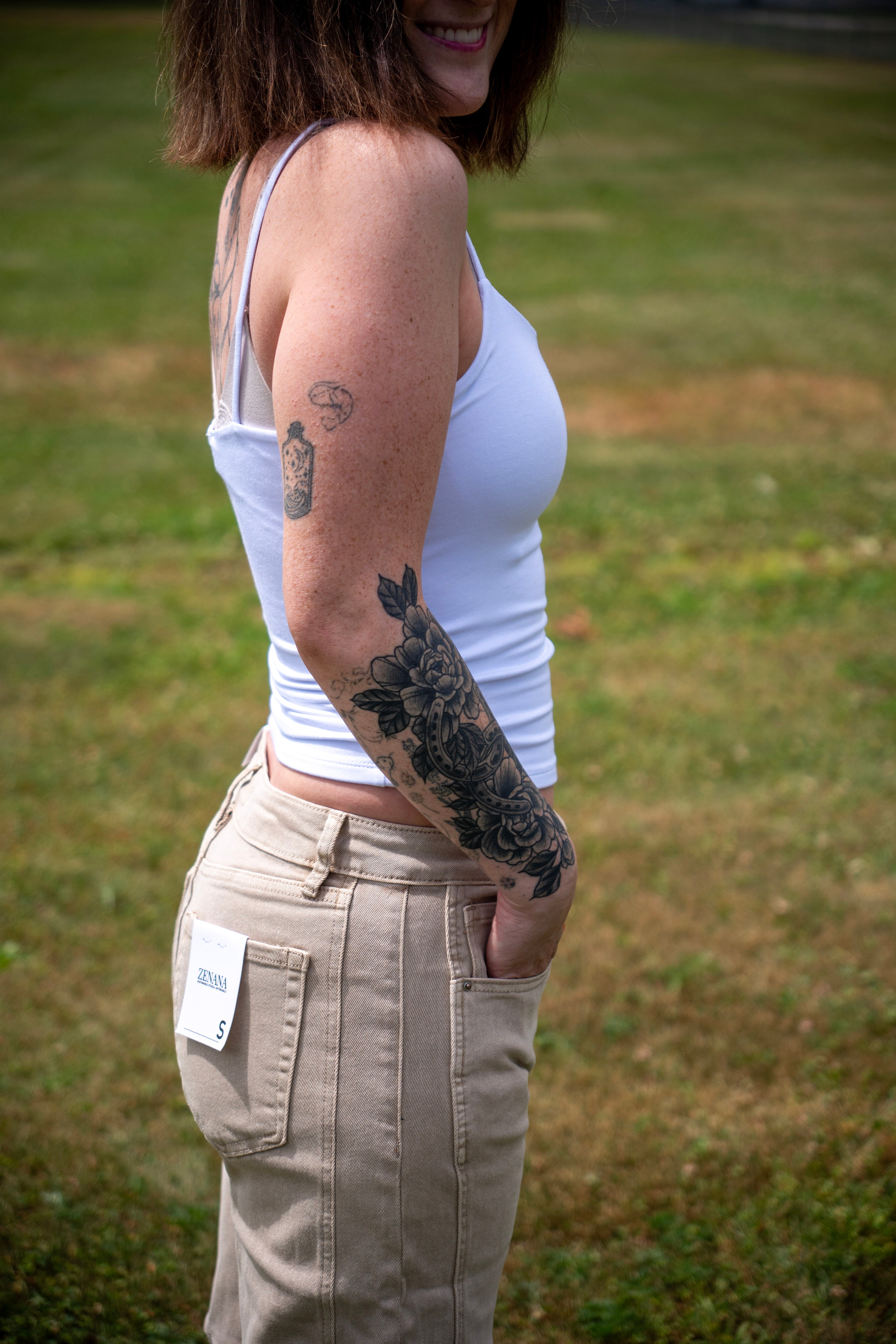 Double Layered Spaghetti Strap Cami