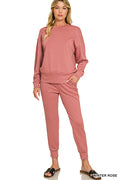 Scuba Crewneck Pullover and Jogger Set