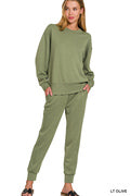 Scuba Crewneck Pullover and Jogger Set