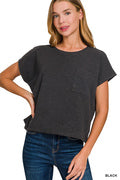 Cotton Slub Relaxed Fit T-shirt