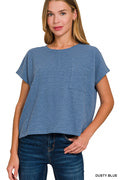 Cotton Slub Relaxed Fit T-shirt