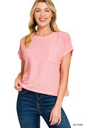 Cotton Slub Relaxed Fit T-shirt
