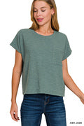 Cotton Slub Relaxed Fit T-shirt