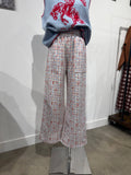 Western Print Fleece Pant